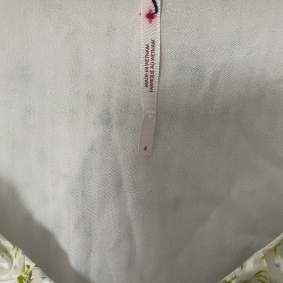 Free People Silky Tiny Floral Print NWOT - Picture 6 of 7
